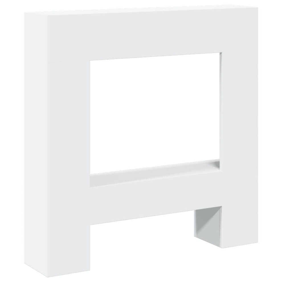 Vidaxl (White) Fireplace Surround Fire Surround Fire Place Old Wood Engineered Wood White