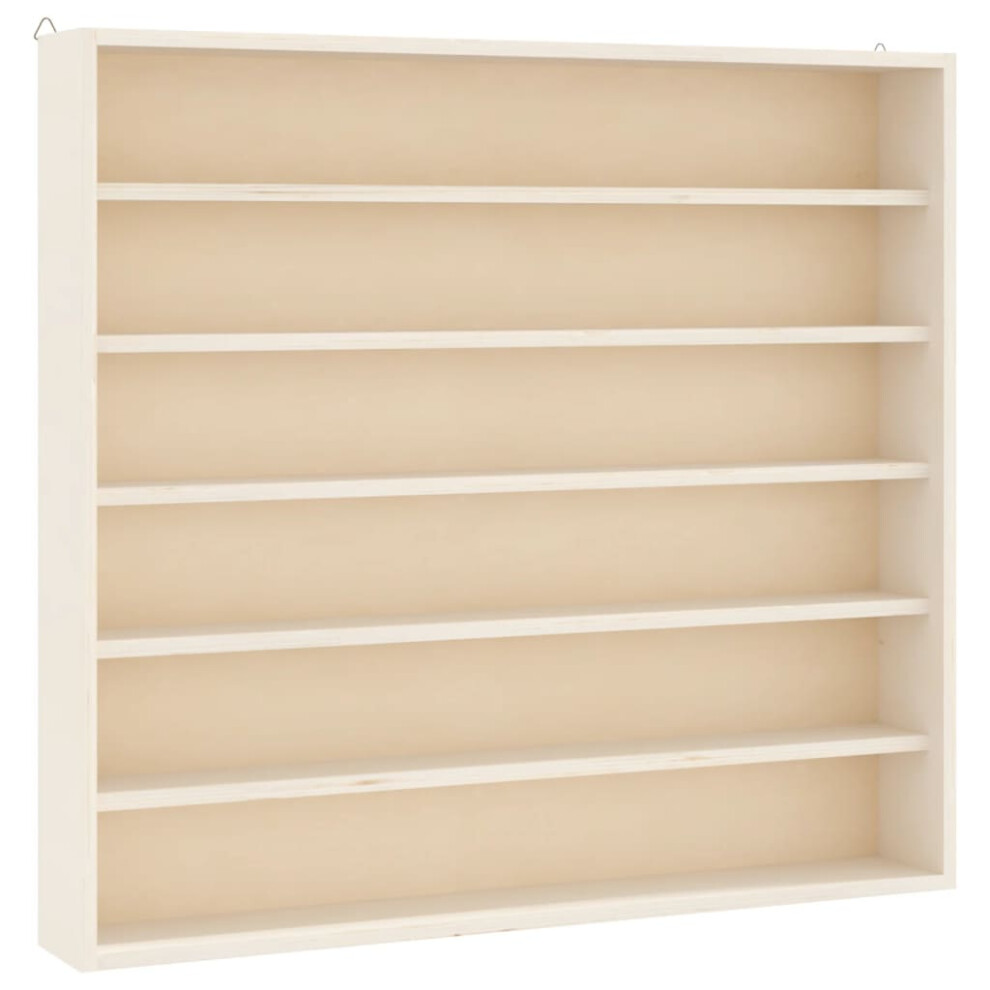Vidaxl (60 X 8.5 X 55 Cm) Wall Display Cabinet With 6 Shelves Display Case Wall Display Shelf