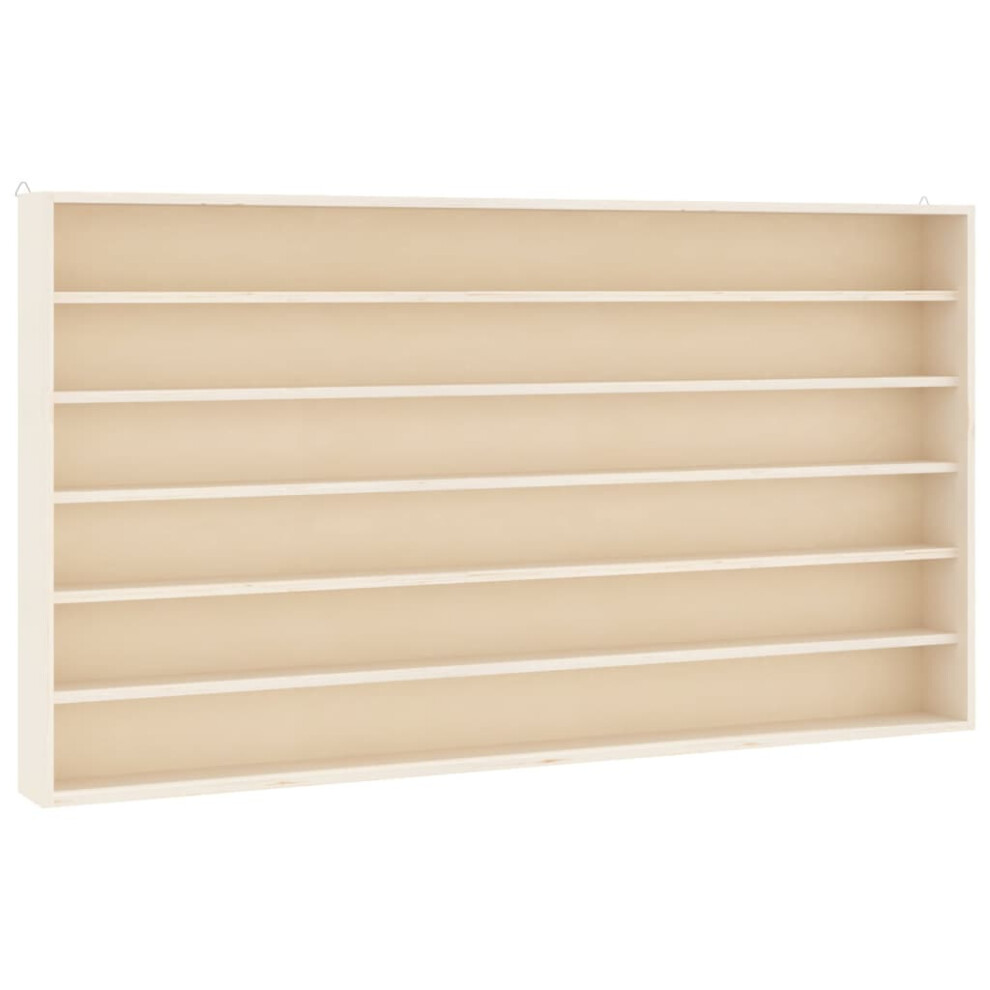 Vidaxl (80 X 8.5 X 55 Cm) Wall Display Cabinet With 6 Shelves Display Case Wall Display Shelf
