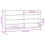 VidaXL (80 x 8.5 x 37 cm) vidaXL Wall Display Cabinet with Doors Display Case Wall Display Shelf Unit 10