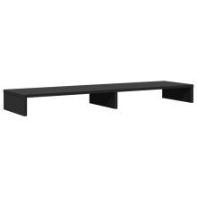 (black, 100 x 27 x 10 cm) vidaXL Monitor Stand Riser Computer Stand Office Display Stand Engineered Wood