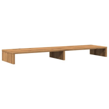 (artisan oak, 100 x 27 x 10 cm) vidaXL Monitor Stand Riser Computer Stand Office Display Stand Engineered Wood