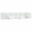 VidaXL (white) vidaXL Corner Cabinet Corner Shelf Unit Bookcase Book Shelf Engineered Wood 8