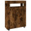 VidaXL vidaXL Badschrank Schmal mit Rollen Räuchereiche Holzwerkstoff 6