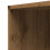 VidaXL vidaXL Badschrank Schmal mit Rollen Artisan-Eiche Holzwerkstoff 9