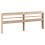 VidaXL (natural, 180 x 200 cm) vidaXL Bed Frame with Headboard Bed Base Solid Wood Pine 6