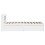 VidaXL (white, 90 x 190 cm) vidaXL Bed Frame with Headboard Bed Base Solid Wood Pine 7