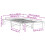 VidaXL (white, 120 x 190 cm) vidaXL Bed Frame without Mattress Bed Base Solid Wood Pine 4