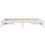 VidaXL (white, 120 x 190 cm) vidaXL Bed Frame without Mattress Bed Base Solid Wood Pine 5