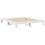 VidaXL (white, 180 x 200 cm) vidaXL Bed Frame without Mattress Bed Base Solid Wood Pine 3