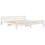 VidaXL (white, 180 x 200 cm) vidaXL Bed Frame without Mattress Bed Base Solid Wood Pine 3