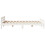 VidaXL (white, 135 x 190 cm) vidaXL Bed Frame without Mattress Bed Base Solid Wood Pine 5