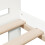 VidaXL (white, 140 x 200 cm) vidaXL Bed Frame without Mattress Bed Base Solid Wood Pine 7