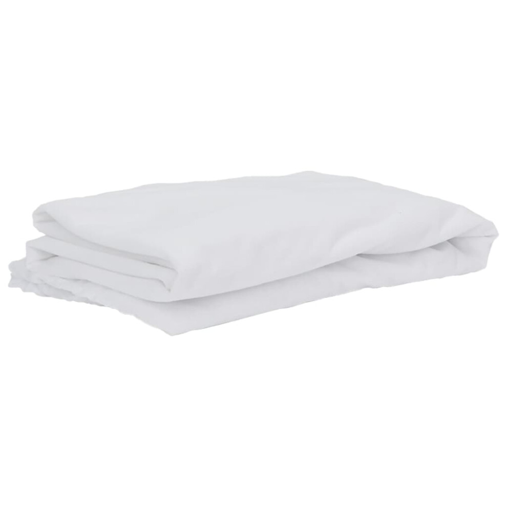 Vidaxl (90 X 190 Cm) Mattress Protector Cover Bedroom Bed Mattress Topper Waterproof White