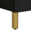 VidaXL (2 pcs) vidaXL Bedside Cabinet Nightstand Bed Table Side Table Black Solid Wood Mango 8