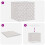 VidaXL (cream, 10 pcs) vidaXL Foldable Storage Boxes Storage Cube Storage Organiser Non-woven Fabric 8
