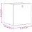VidaXL (cream, 10 pcs) vidaXL Foldable Storage Boxes Storage Cube Storage Organiser Non-woven Fabric 4
