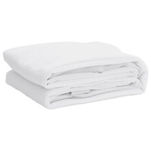 vidaXL Matratzenschoner Weiß 160x200 cm Wasserdicht