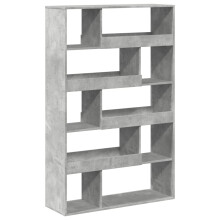 (concrete grey, 100 x 33 x 156.5 cm) vidaXL Room Divider Privacy Screen Room Partition Bookcase Engineered Wood