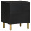 VidaXL (1 pcs) vidaXL Bedside Cabinet Nightstand Bed Side Table Solid Wood Mango 5