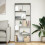 VidaXL (concrete grey) vidaXL Room Divider Bookcase Shelf Bookshelf Engineered Wood 3