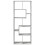 VidaXL (concrete grey) vidaXL Room Divider Bookcase Shelf Bookshelf Engineered Wood 5