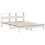 VidaXL (white, 150 x 200 cm) vidaXL Bookcase Bed without Mattress Wax Solid Wood Pine 3