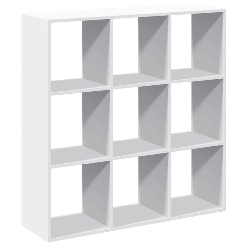 (white, 102 x 29 x 103.5 cm) vidaXL Room Divider Bookcase Book Rack Bookshelf Engineered Wood