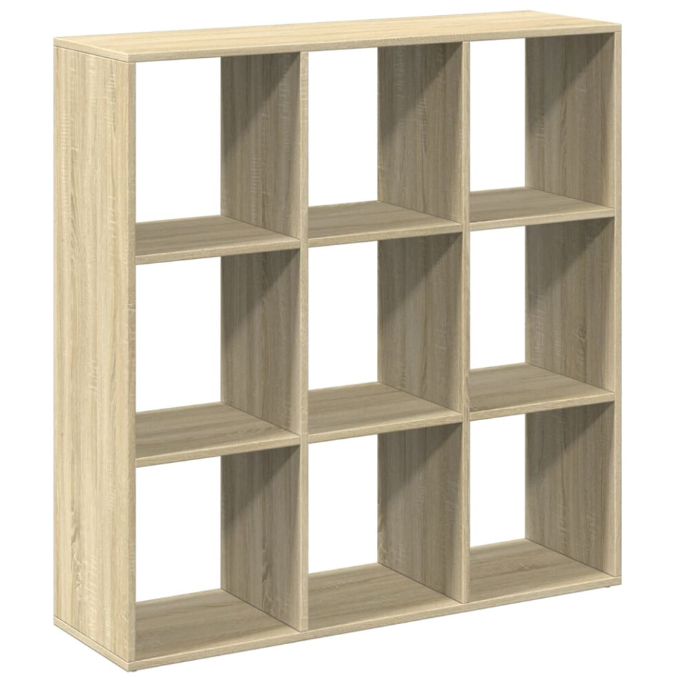 (sonoma oak, 102 x 29 x 103.5 cm) vidaXL Room Divider Bookcase Book Rack Bookshelf Engineered Wood