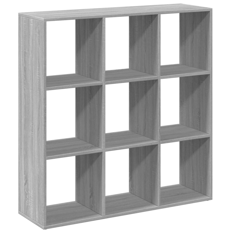 (grey sonoma, 102 x 29 x 103.5 cm) vidaXL Room Divider Bookcase Book Rack Bookshelf Engineered Wood