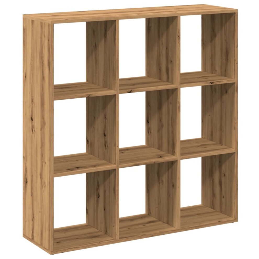 (artisan oak, 102 x 29 x 103.5 cm) vidaXL Room Divider Bookcase Book Rack Bookshelf Engineered Wood