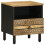 VidaXL (1 pcs) vidaXL Bed Cabinet Nightstand Bed Side Table Solid 1