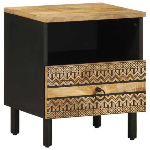VidaXL (1 pcs) vidaXL Bed Cabinet Nightstand Bed Side Table Solid