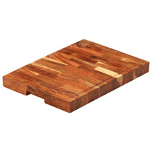 (42 x 30 x 4 cm) vidaXL Chopping Board Kitchen Cutting Board Cheese Board Solid Wood