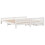 VidaXL (white, 180 x 200 cm) vidaXL Bed frame without Mattress Bed Wax Solid Wood Pine 8
