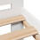 VidaXL (white, 180 x 200 cm) vidaXL Bed frame without Mattress Bed Wax Solid Wood Pine 10