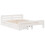 VidaXL (white, 150 x 200 cm) vidaXL Bed frame without Mattress Bed Wax Solid Wood Pine 3