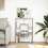 VidaXL (concrete grey) vidaXL Bookcase Bookshelf Rack Storage Cabinet Engineered Wood 3