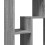 VidaXL (grey sonoma) vidaXL Bookcase Bookshelf Rack Storage Cabinet Engineered Wood 9