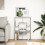 VidaXL (grey sonoma) vidaXL Bookcase Bookshelf Rack Storage Cabinet Engineered Wood 3