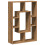VidaXL (artisan oak) vidaXL Bookcase Bookshelf Rack Storage Cabinet Engineered Wood 1