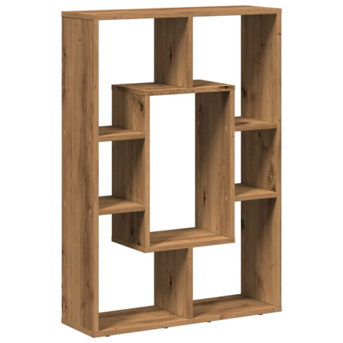VidaXL (artisan oak) vidaXL Bookcase Bookshelf Rack Storage Cabinet Engineered Wood