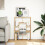 VidaXL (artisan oak) vidaXL Bookcase Bookshelf Rack Storage Cabinet Engineered Wood 3