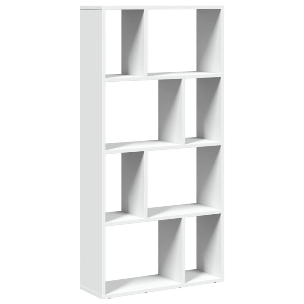 (white, 60 x 20 x 120 cm) vidaXL Bookcase Bookshelf Storage Cabinet Book Stand Book Rack Engineered Wood