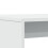 VidaXL (white) vidaXL Dining Table and Bench Set 3 Piece Dinner Table Set Engineered Wood 8