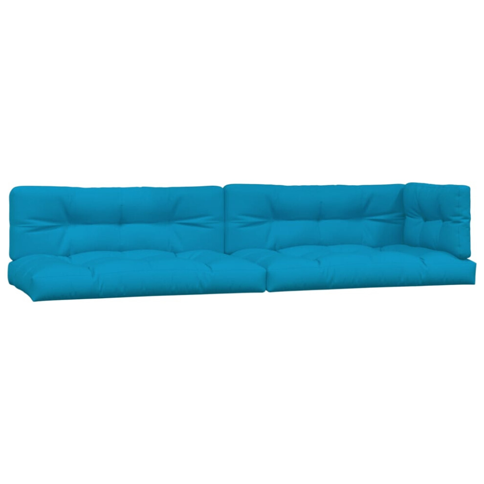 (blue) vidaXL Pallet Cushions Sofa Cushion Seat Pad Chair Cushion Fabric