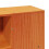 VidaXL (150 x 200 cm) vidaXL Bookcase Bed without Mattress Wax Solid Wood Pine 10