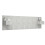 VidaXL vidaXL Bed Headboard with Cabinets Concrete Grey Engineered Wood Bed Header 3