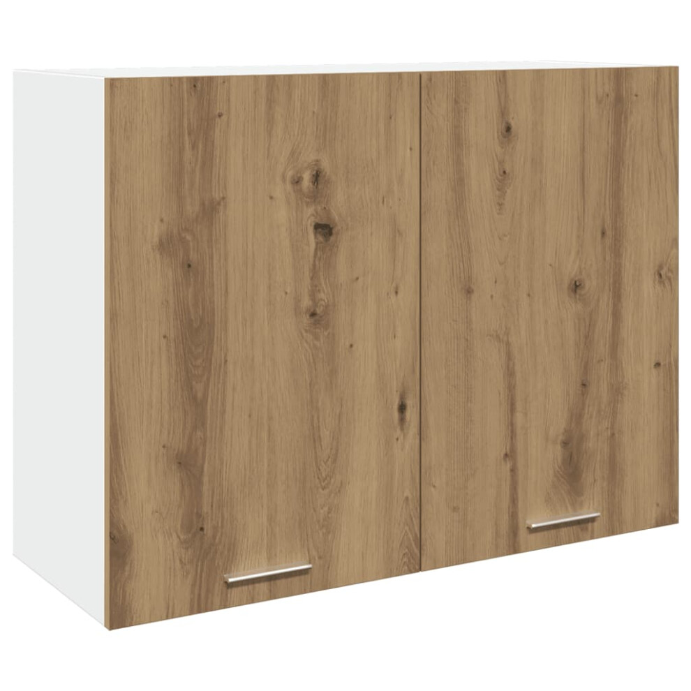 Vidaxl Hanging Cabinet Storage Cupboard Cabinet Artisan Oak Engineered Wood