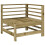 VidaXL vidaXL Garden Corner Sofas Outdoor Sectional Sofa 2 pcs Impregnated Wood Pine 3